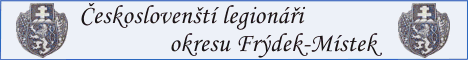 Českoslovenští legionáři okresu Frýdek-Místek